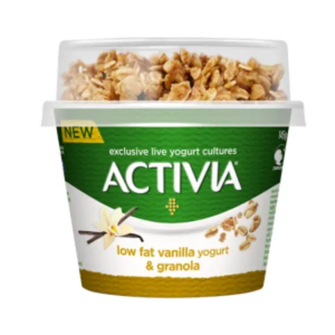 Activia With Granola Vanilla 165g