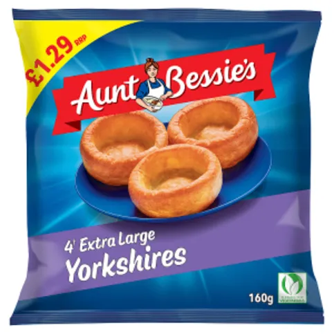Aunt Bessie's 4 Extra Large Yorkshires 160g