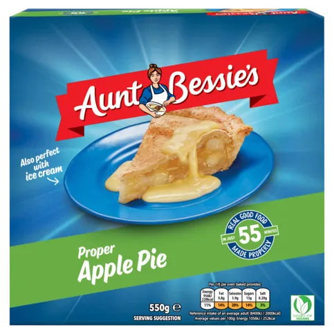 Aunt Bessie's Bramley Apple Pie 400g