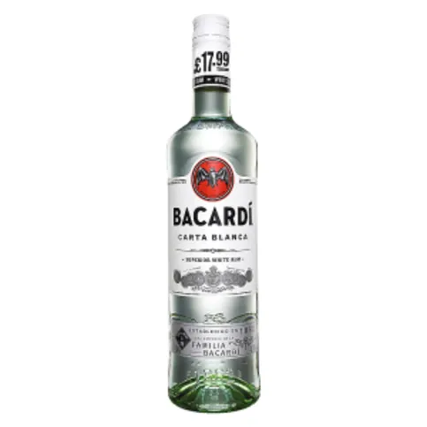Bacardi Carta Blanca Superior White Rum 70cl