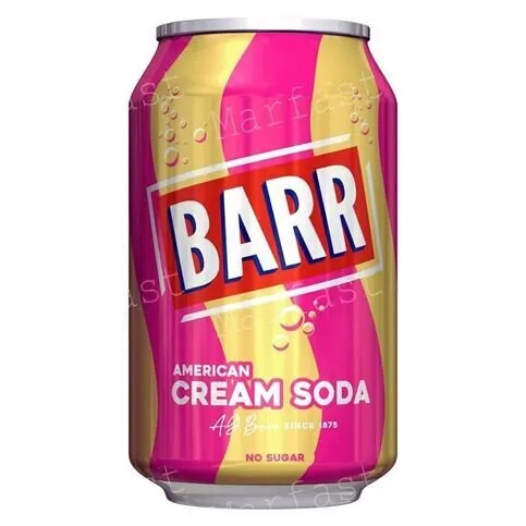 Barrs Cream Soda 330ml