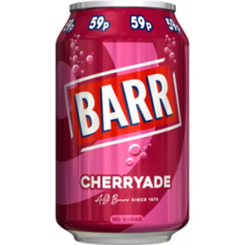Barrs Cherryade Can 330ml