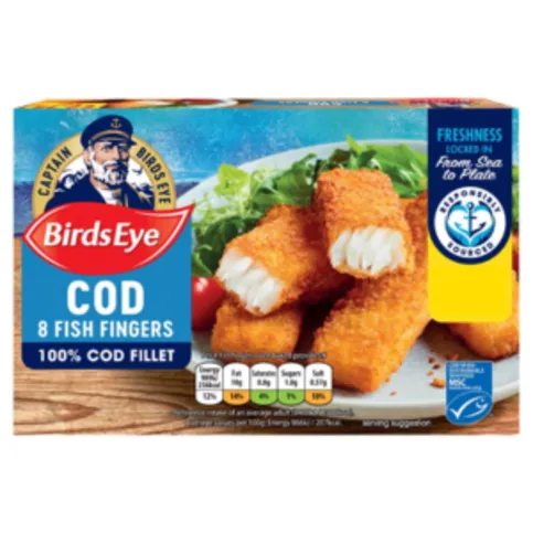Birds Eye Cod Fish Fingers 224g