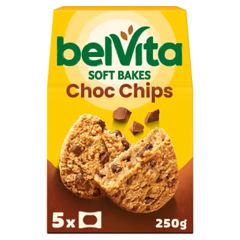 Belvita Choc Chips Soft Bakes 250g