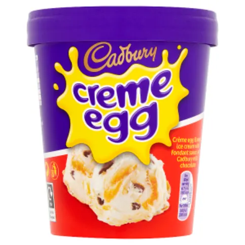 Cadbury Creme Egg Ice Cream 480ml