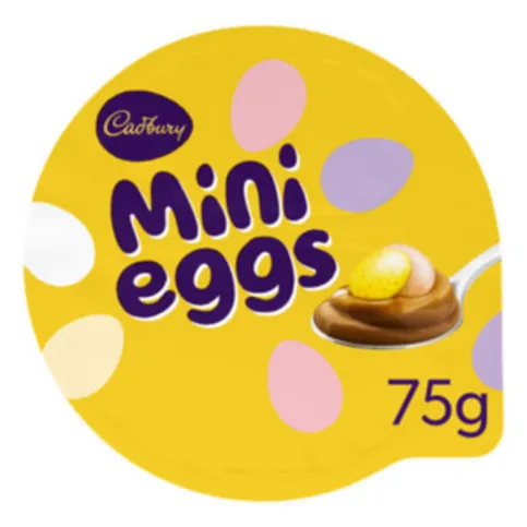 Cadbury Dairy Milk Mini Egg Chocolate Dessert 75g