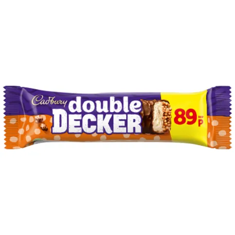 Cadbury Double Decker Chocolate Bar 54.5g