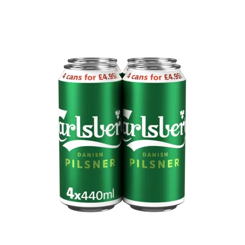 Carlsberg Danish Pilsner 4 x 440ml