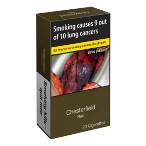 Chesterfield Red Superkings 20 Cigarettes