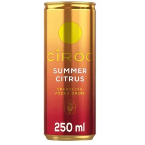 Ciroc Summer Citrus Sparking Vodka Drink 250ml