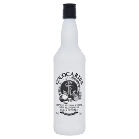 Cococariba Tropical Alcoholic Drink with Flavours of Rum & Coconut 70cl
