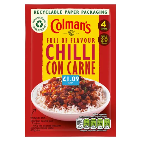Colman's Recipe Mix Chilli Con Carne 50g
