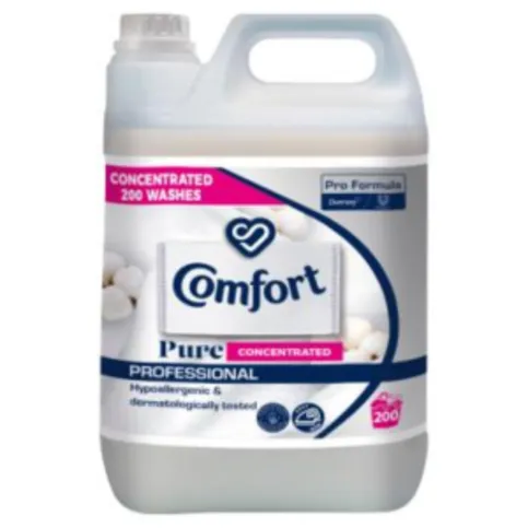Comfort Professional Formula Pure Concentrated Fabric Softener 2 x 5L