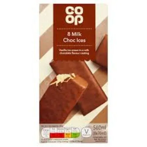 Co-op Choc Ice's 8X70ML 560ML