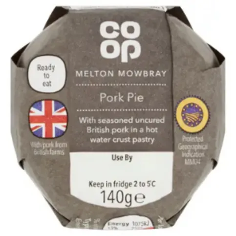 Co-op Melton Mowbray Pork Pie 145g