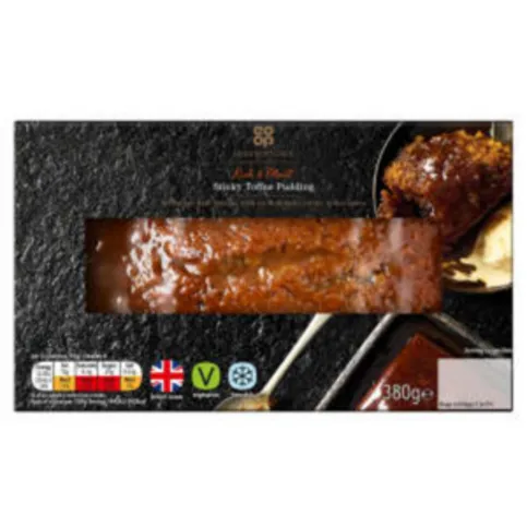 Co-op Irresistible Family Sticky Toffee Pudding 380g