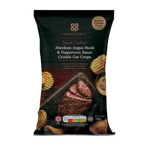 Co-op Irresistible Steak & Peppercorn 150g