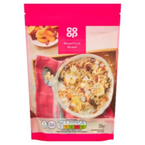 Co-op Mixed Fruit Muesli 500g