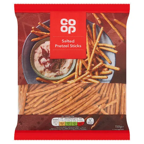 Co-op Salted Pretzel Sticks 150g