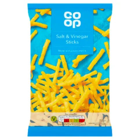 Co-op Salt & Vinegar Sticks 150g