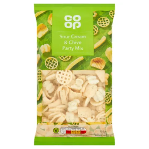Co-op Sour Cream & Chive Party Mix 150g
