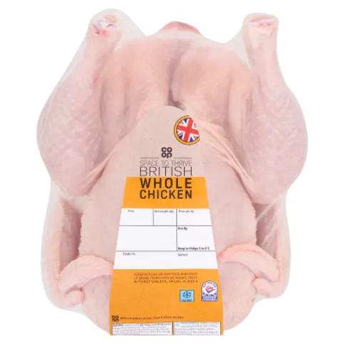 Co-op Space to Thrive Large British Whole Chicken 2.1kg