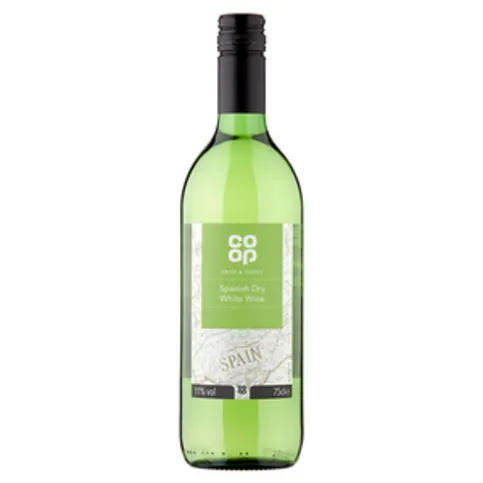 Co-op Spanish White Wine 75cl