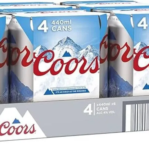 Coors 4x440ml