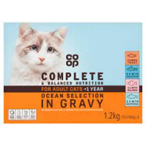 Coop Ocean Selection in Gravy Adult Cat 12 x 100g