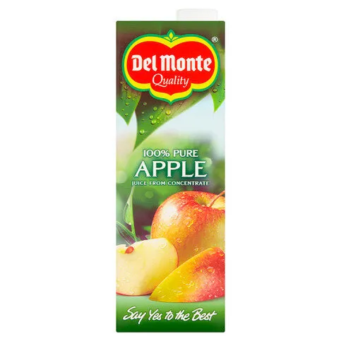 Del Monte 100% Pure Apple Juice from Concentrate 1L
