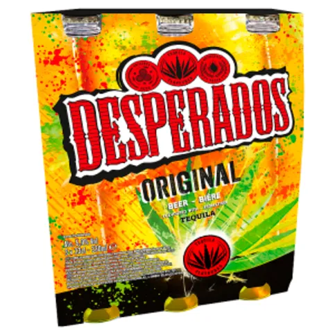 Desperados Tequila Beer Original 3 x 330ml