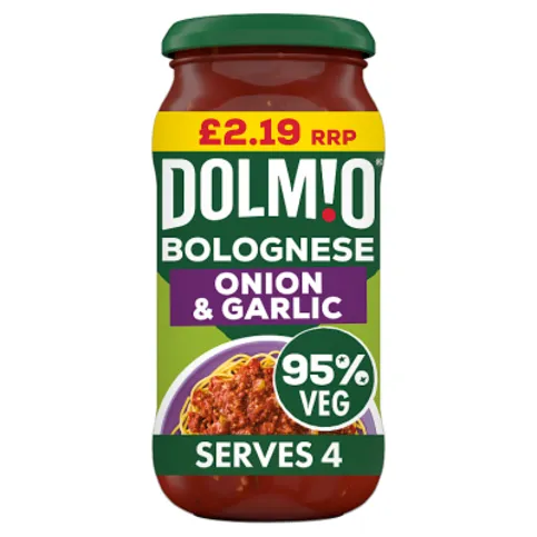 Dolmio Sauce for Bolognese Onion & Garlic 450g