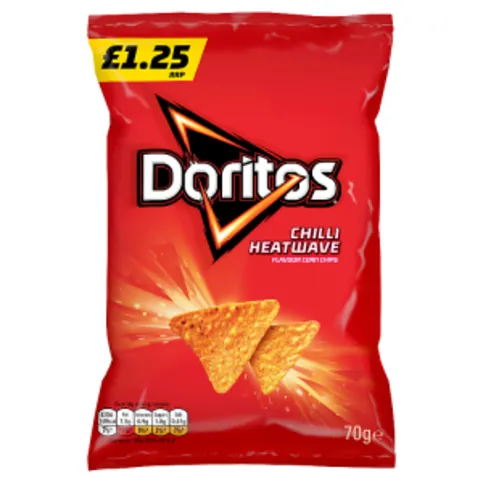 Doritos Chilli Heatwave Tortilla Chips 70g