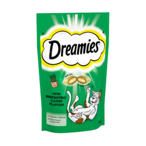 Dreamies Cat Treat Biscuits with Catnip 60g