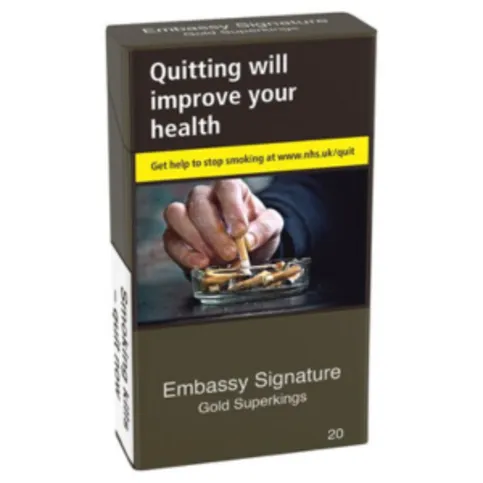 Embassy Signature Gold King Size 20 Cigarettes