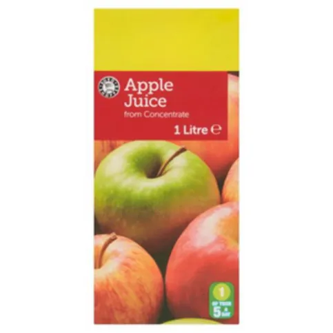 Euro Shopper Apple Juice 1L