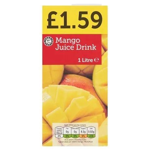 Euro Shopper Mango Juice Drink 1L