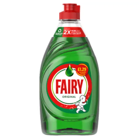 Fairy Original Washing Up Liquid Green with Lift Action 320ml