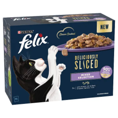 Felix Deliciously Sliced Mixed Selection in Jelly 12 x 80g