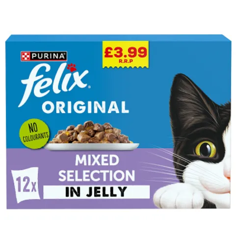 Felix Original Mixed Selection in Jelly 12 x 85g (1.02kg)