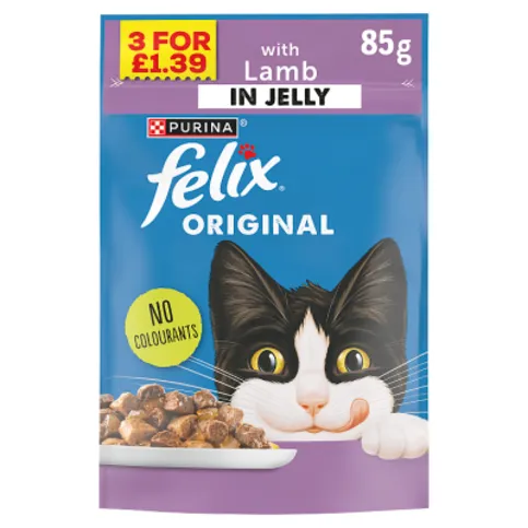 Felix Original with Lamb in Jelly 85g