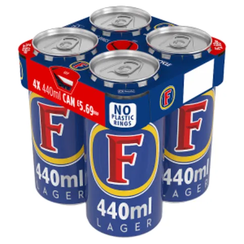 Foster's Quality Lager Beer 4 x 440ml