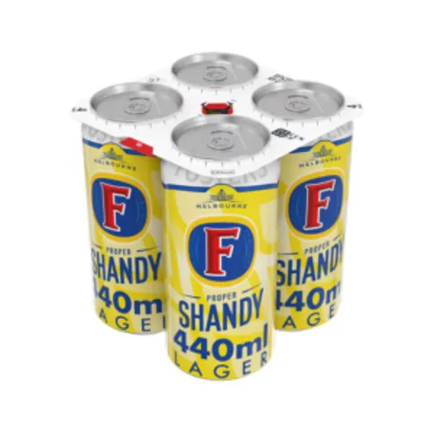 Foster's Proper Shandy 4 x 440ml