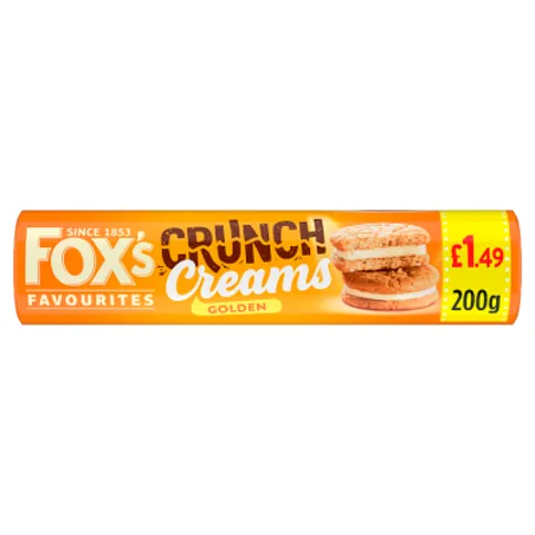Fox's Golden Crunch Creams 200g