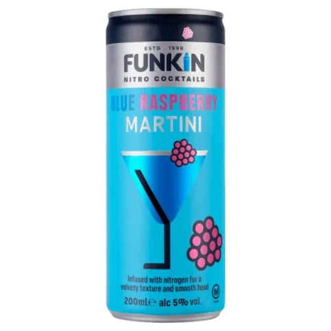 Funkin Nitro Cocktails Blue Raspberry Martini 200ml