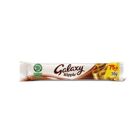 Galaxy Ripple Milk Chocolate Snack Bar 30g