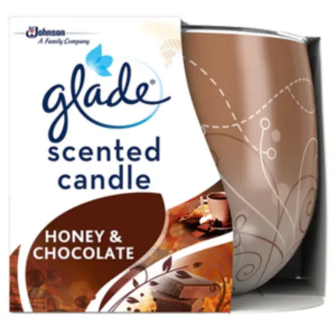 Glade Honey And Chocolate Candle 120g