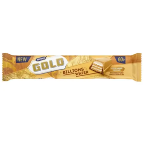 McVitie's Gold Billions Wafer Golden Caramel Chocolate 39g