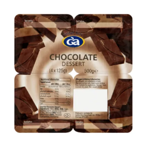 Golden Acre Chocolate Dessert 4 x 125g