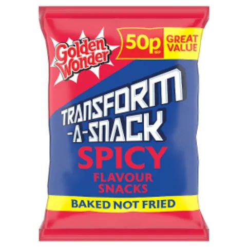 Golden Wonder Transform-A-Snack Spicy Flavour Snacks 27g